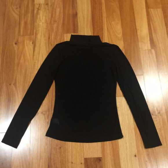 Sheer Top Turtleneck Mesh See Through shirt - Picture 3 of 7